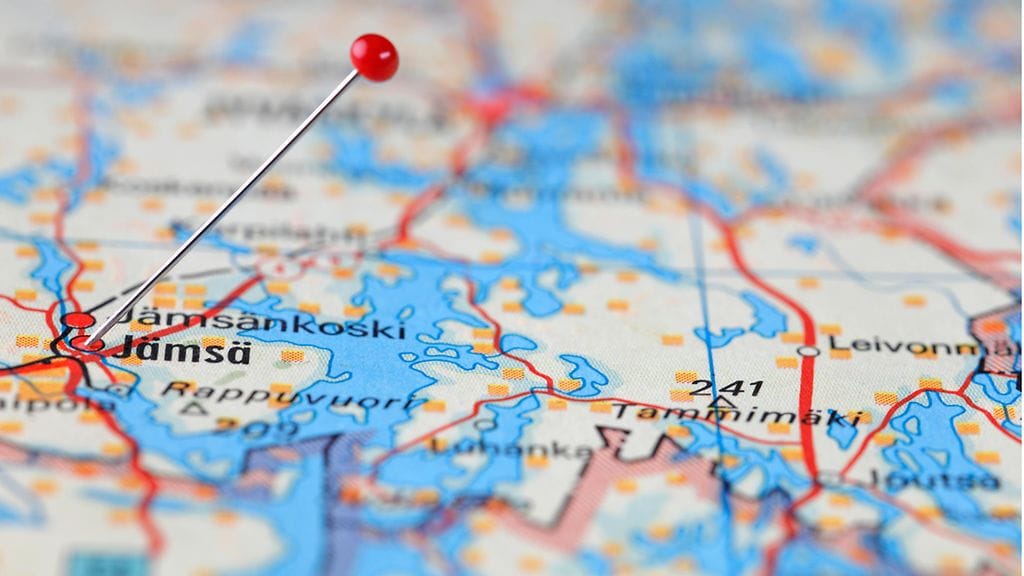 Henkilöauto ja rekka kolaroivat aamupäivällä Jämsässä Tampereentiellä