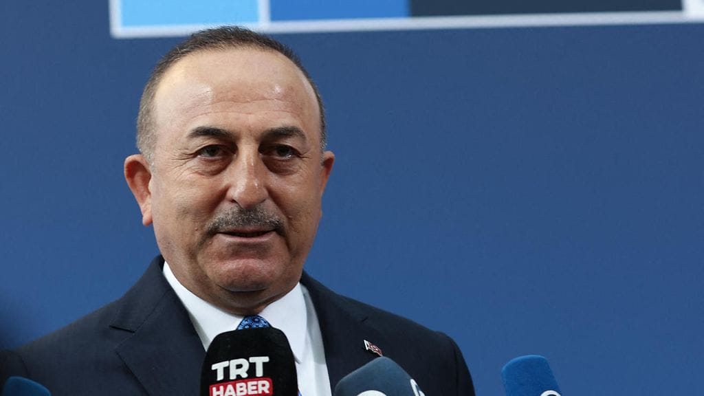 Kuvassa Turkin ulkoministeri Mevlüt Çavuşoğlu viime vuoden toukokuussa Berliinissä.