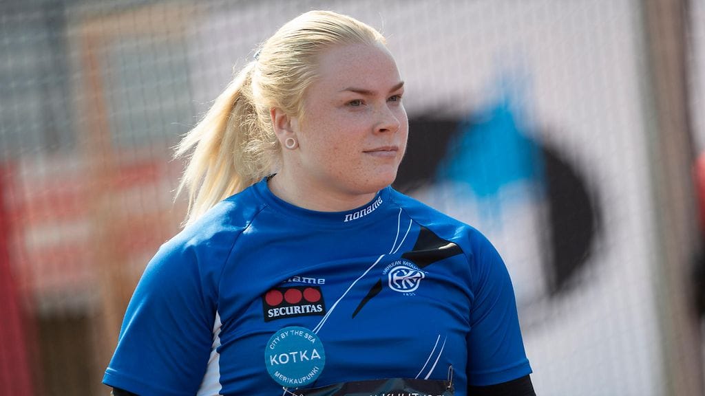 Krista Tervo on oivassa vireessä.