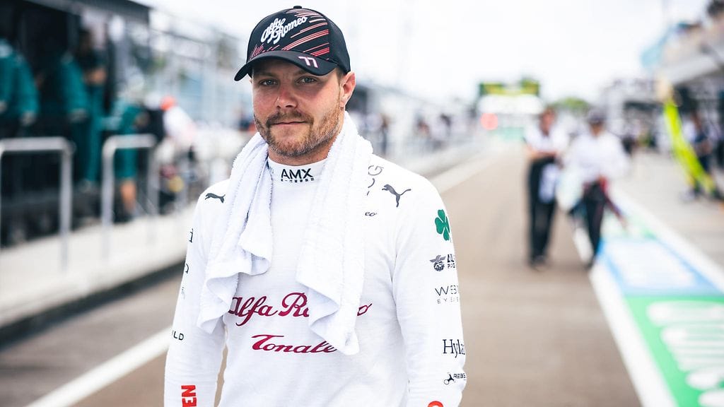 Valtteri Bottas on F1:n ulkopuolella innokas pyöräilijä.
