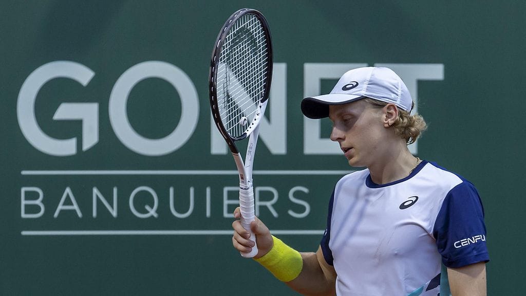 Emil Ruusuvuoren taival Geneven ATP-turnauksessa päättyi nopeasti.