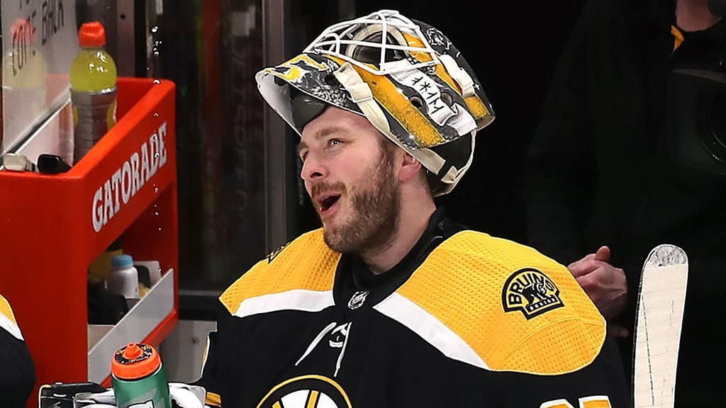 Boston Bruinsin Linus Ullmark on liittymässä Ruotsin MM-ryhmään.