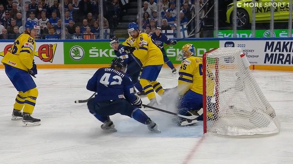 Rasmus Dahlin nukahti.