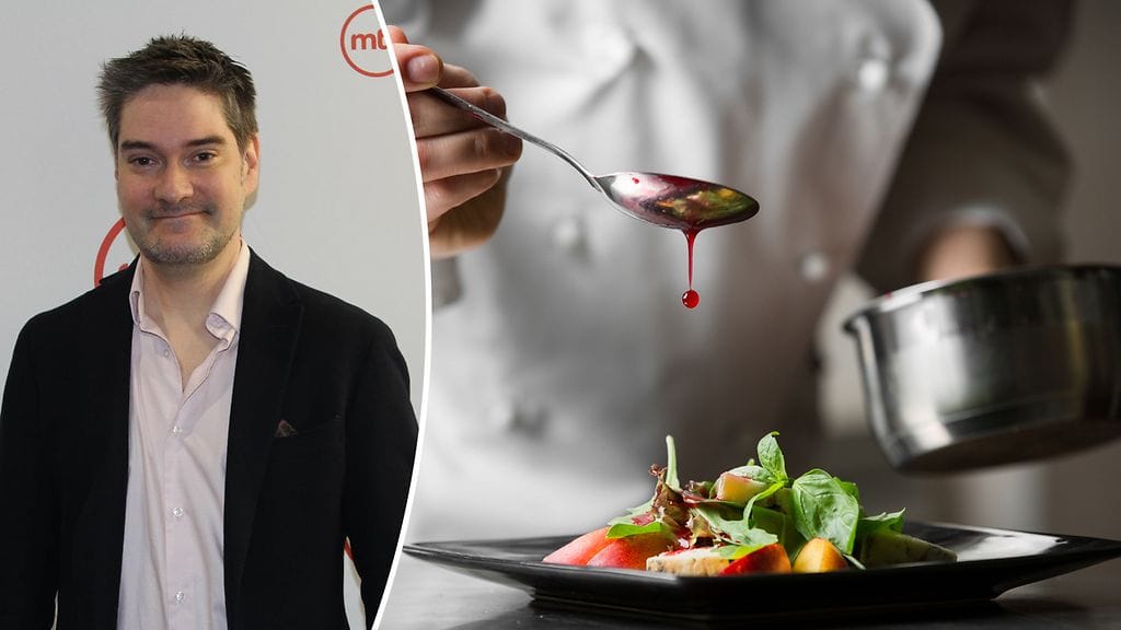 Henri Alén palkittiin ruokakulttuurin edistäjänä.