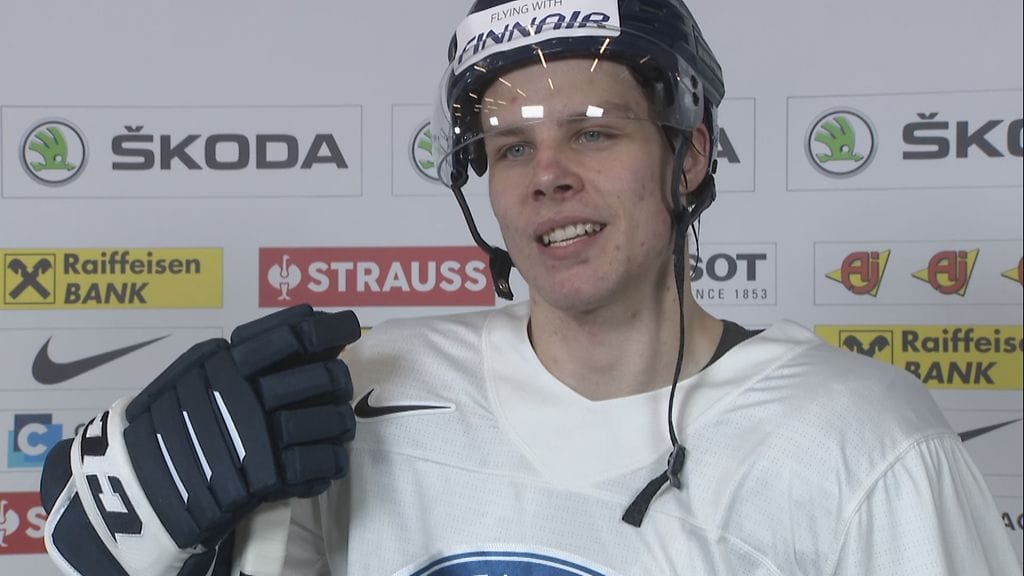 Miro Heiskanen liittyi joukkueeseen tänään.