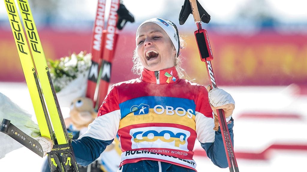 Therese Johaug päätti maastohiihtouransa tähän kauteen.