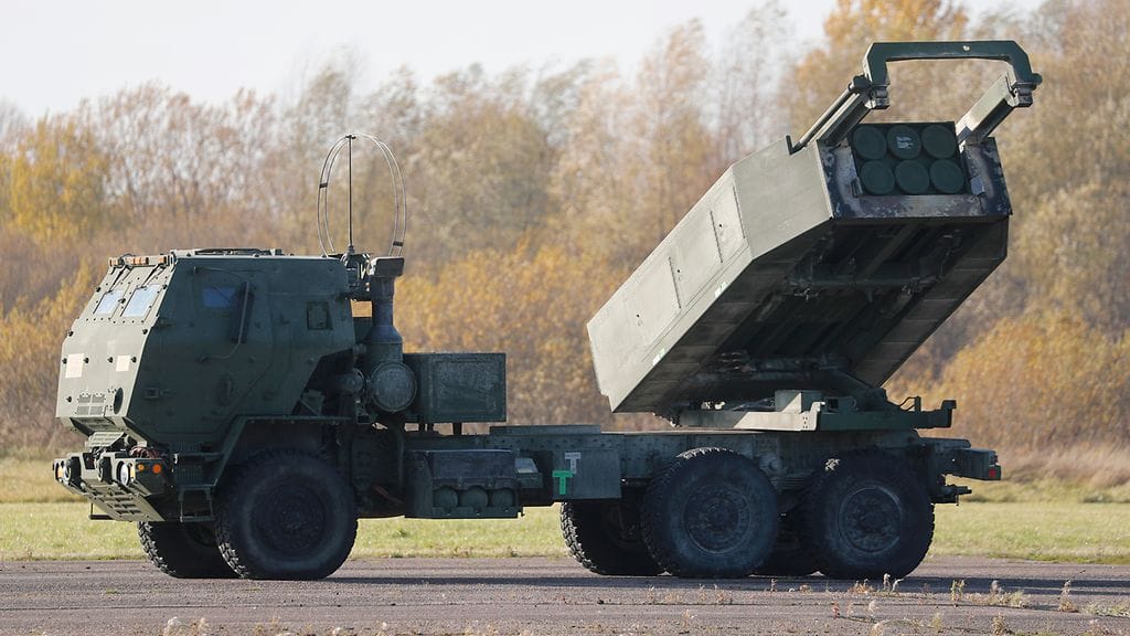Himars-raketinheitinjärjestelmä Ukrainassa.
