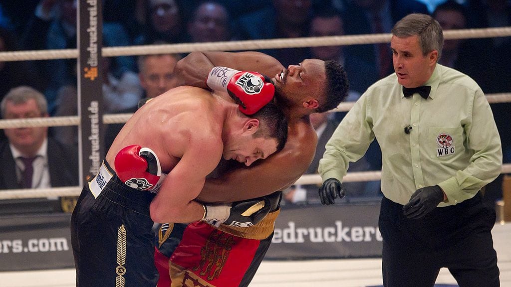 Vitali Klitshko vastaan Dereck Chisora.
