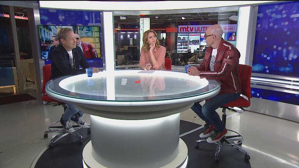 Viiden jälkeen -ohjelma tehtiin tänään poikkeuksellisesti MTV Uutiset Liven studiosta.