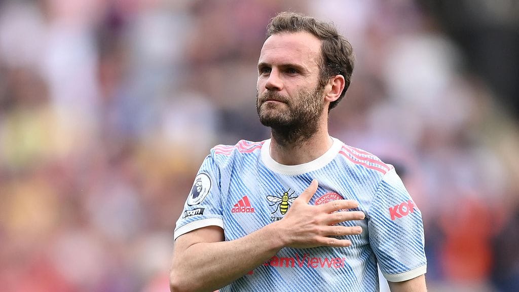 Juan Mata pelasi viimeisen ottelunsa Manchester Unitedissa toukokuun 22. päivä Crystal Palacea vastaan.
