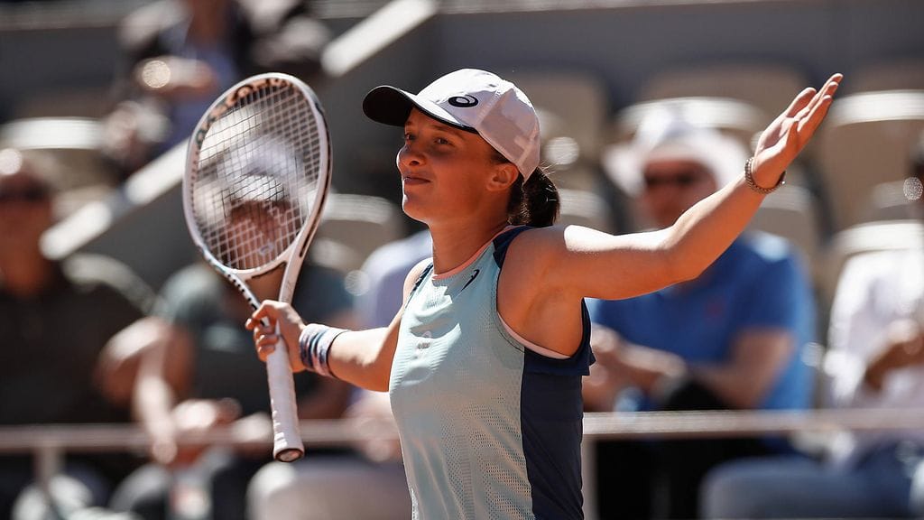 Iga Swiatekin tie vie Ranskan avointen finaaliin.