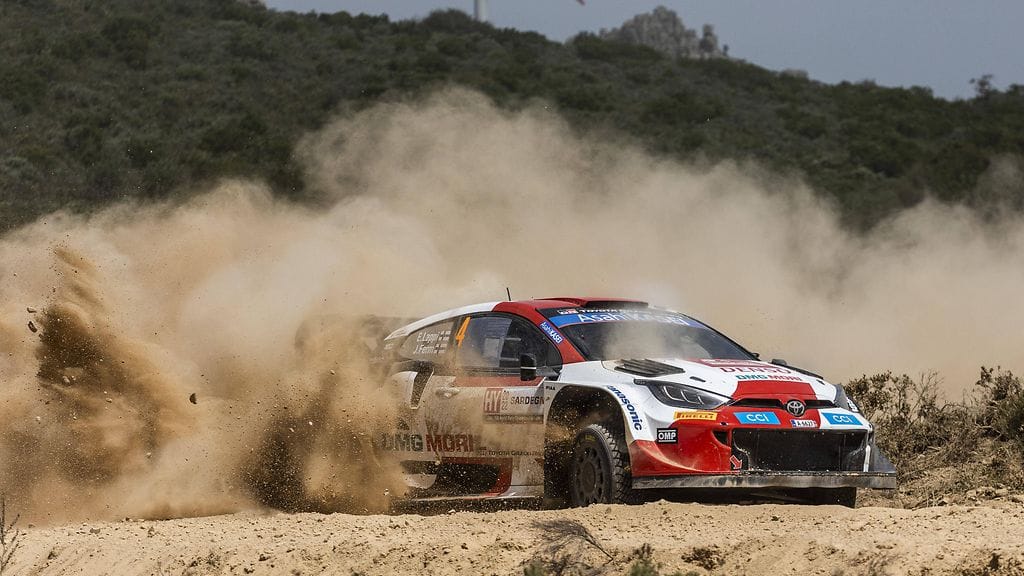 Esapekka Lappi ajoi ulos Sardinian MM-rallissa.