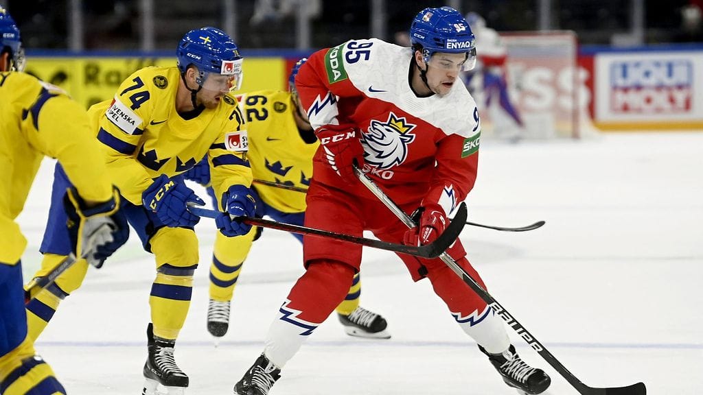 Matej Blümel pelasi vahvat MM-kisat pronssijoukkue Tshekin hyökkäyskalustossa.