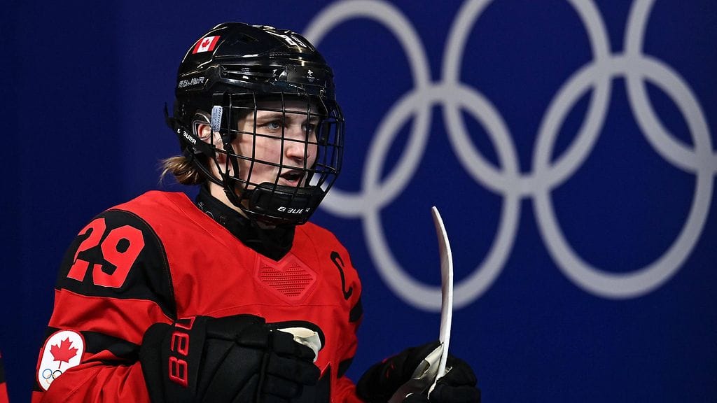 Marie-Philip Poulin on tehnyt olympiahistoriaa jääkiekossa.