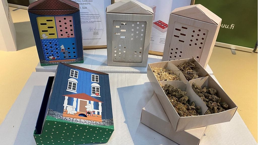 golfpallopakkaus, hyönteishotelli