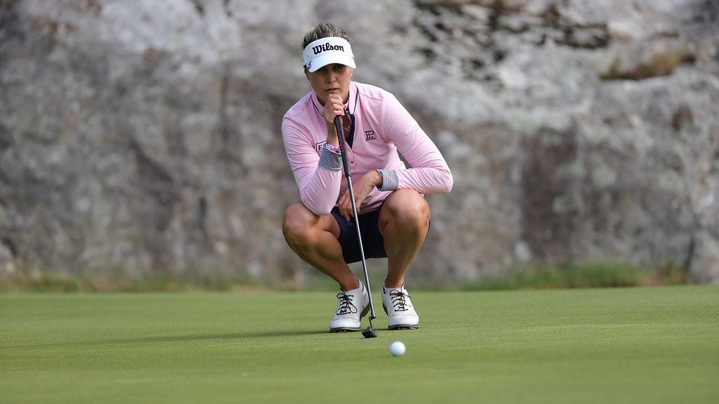 Sanna Nuutinen myöntää yllättyneensä, miten erilainen työympäristö Pohjois-Amerikassa pelattavalla LPGA-kiertella on Euroopan kiertueeseen verrattuna.