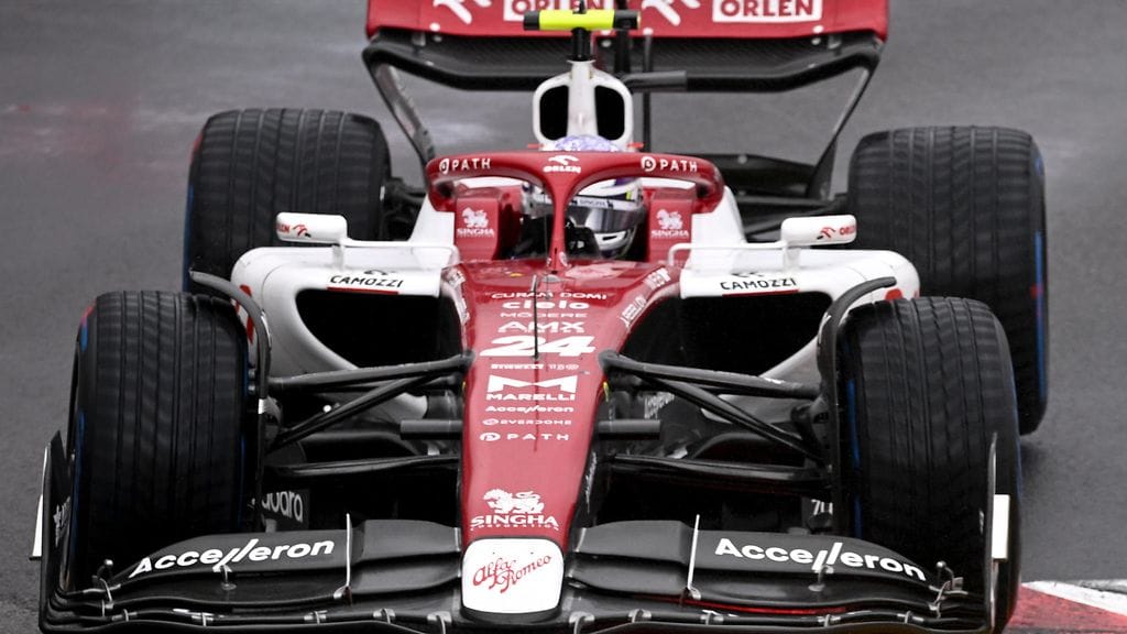 Valtteri Bottaksen auto saa Azerbaidzhanissa uuden värityksen.