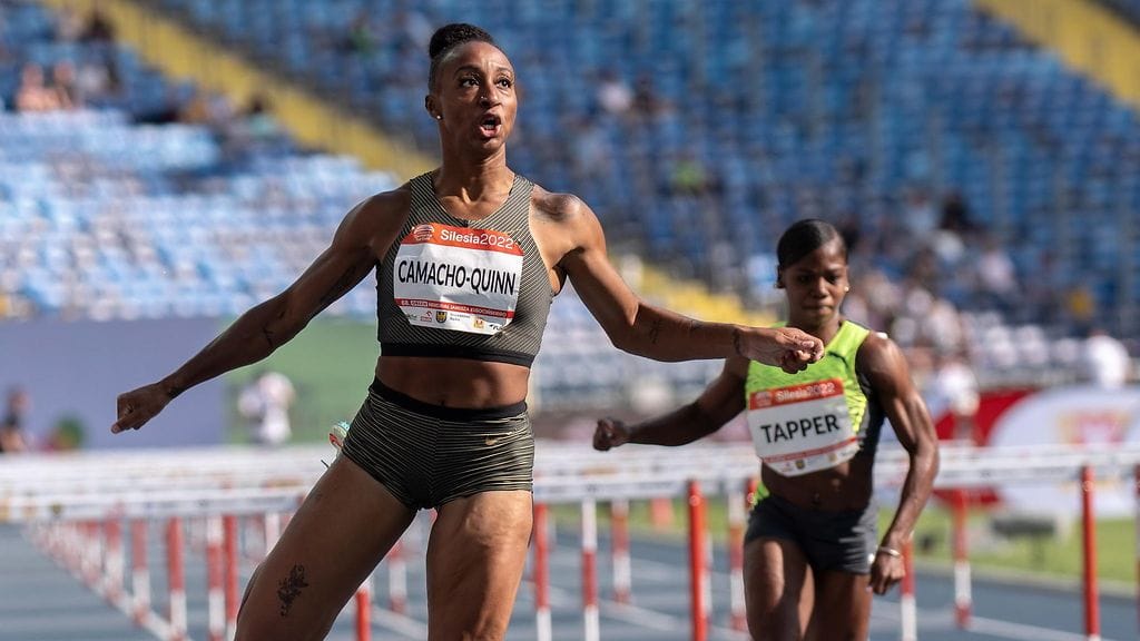 Jasmine Camacho-Quinn juoksi uuden maailman kärkiajan.