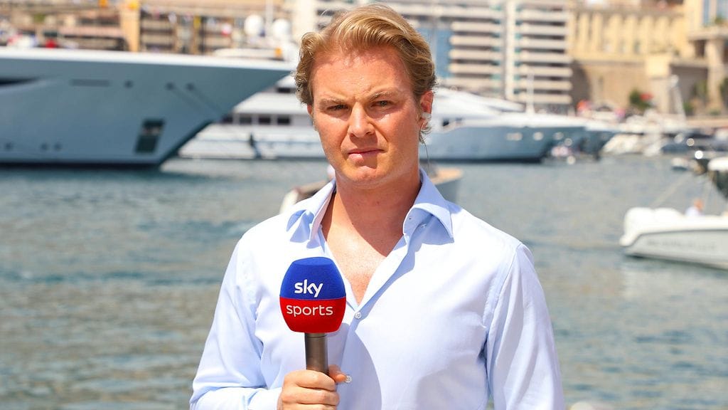 Nico Rosberg kommentoi F1-lähetyksiä vain Monacon paddock-alueen ulkopuolella.