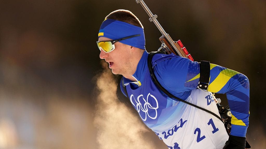 Dmitro Pidrutshnyi kilpaili helmikuussa ennen sodan syttymistä Pekingin olympialaisissa. Viiden renkaan kisat olivat hänelle uran kolmannet.