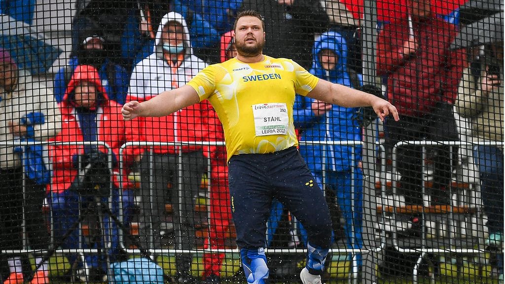 Daniel Ståhl on hyvässä vireessä Paavo Nurmi Gamesin alla.