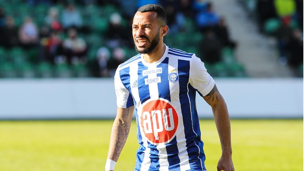Jair Silva pelasi HJK:ssa toista kauttaan.