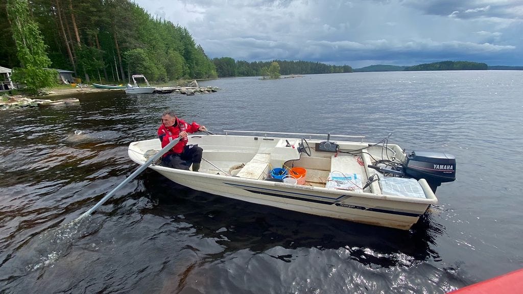 Poliisin julkaisema kuva veneestä.