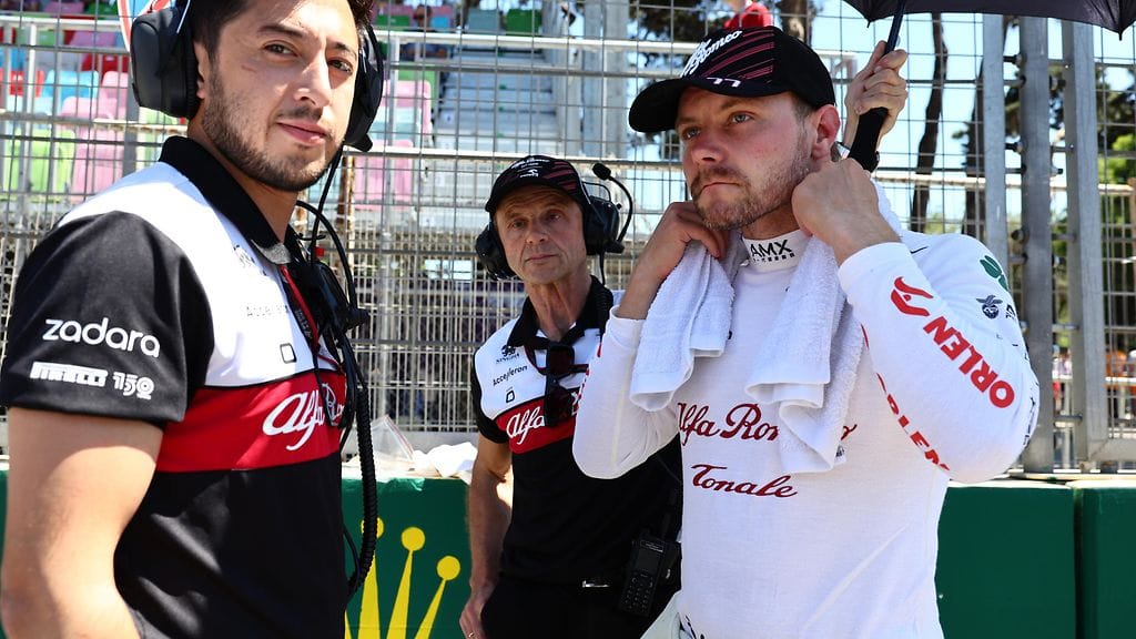 Valtteri Bottas jäi Bakun GP:ssä pisteiden ulkopuolelle.