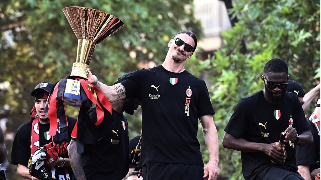 Zlatan Ibrahimovic voitti Italian mestaruuden päättyneellä kaudella AC Milanissa.