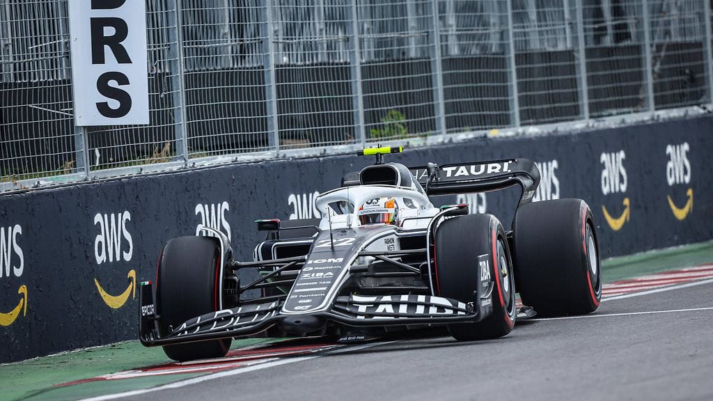 Yuki Tsunoda lähtee Kanadan GP:hen hänniltä.