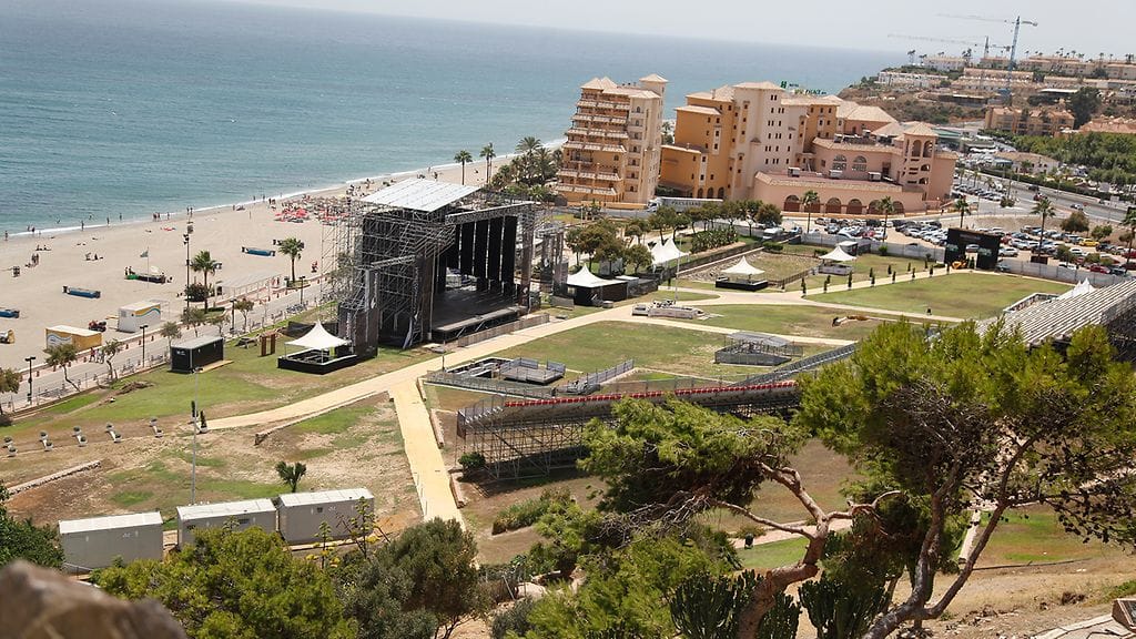 Kuvituskuvana Fuengirolan Costa Del Sol.