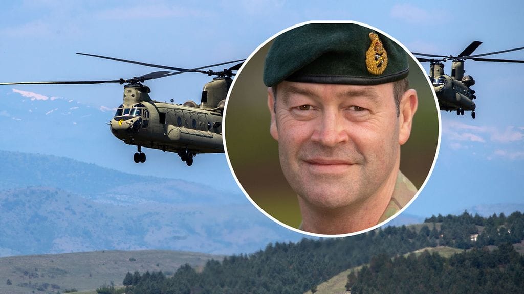 Brittikenraali Sanders sanoo Venäjän hyökkäyksen Ukrainaan osoittavan kohonneen tarpeen Britannian suojelemiselle.