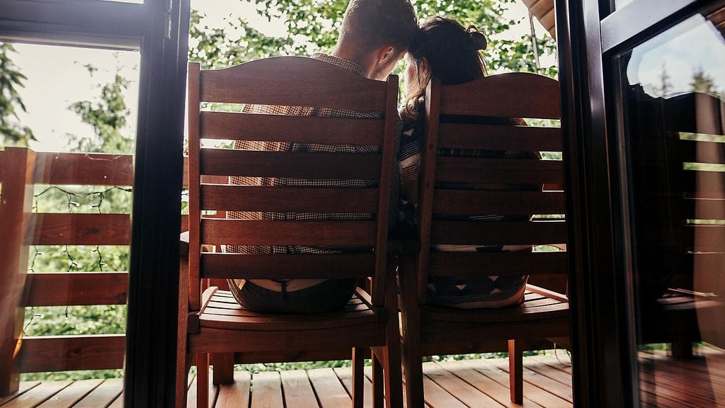 rakastunut pariskunta