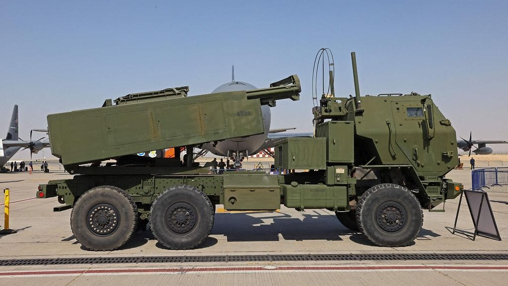 HIMARS-raketinheitin marraskuussa 2021.