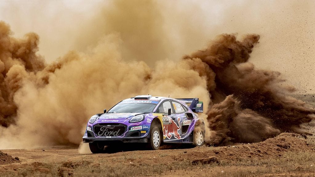 Sebastien Loeb joutui keskeyttämään Kenian MM-rallin.