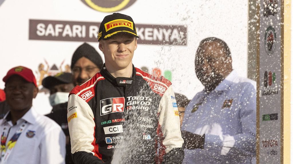 Rovanperän voitto Keniassa on jo kauden neljäs.