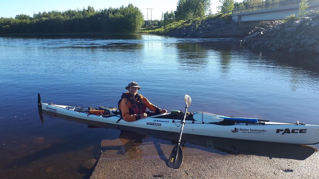 Tuomas Pelkonen saapui perille Tornioon sopivasti juhannusaattona.