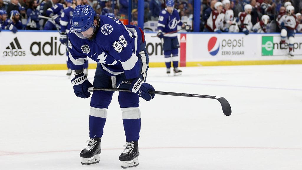 Nikita Kutsherov ja Tampa Bay Lightning taipuivat Colorado Avalanchelle.