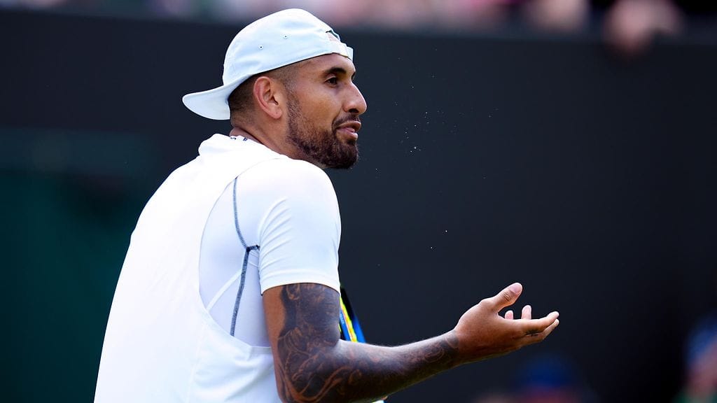 Nick Kyrgiosin toiminta puhuttaa jälleen.