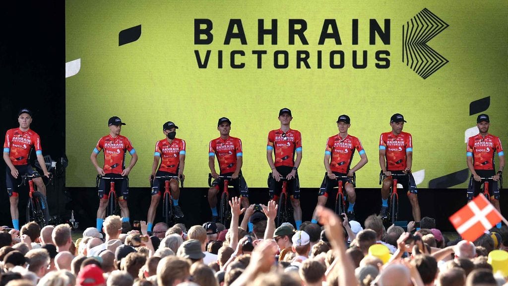 Bahrain Victorious -talli valmistautuu Ranskan ympäriajoon tutkintojen keskellä.