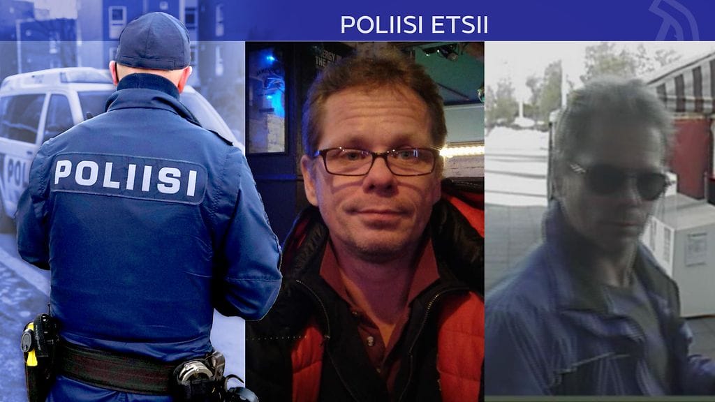 Poliisi julkaisi kuvan etsimästään Mika Kristian Lehdosta.
