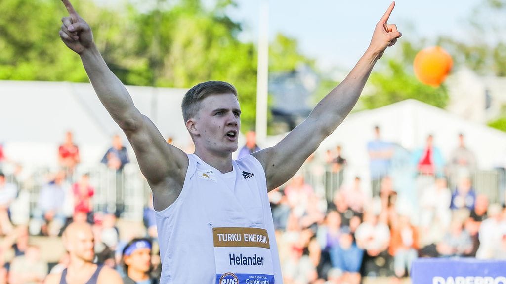 Oliver Helander lukeutuu Suomen menestyjätoivoihin yleisurheilun MM-kisoissa.