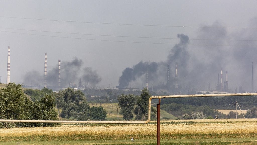 Kuvituskuvaa Ukrainan sodasta.