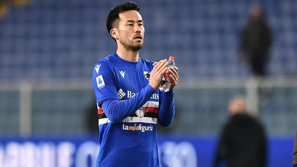 Maya Yoshida hämmästeli Twitterissä jalkapallotoimittaja Fabrizio Romanon sisäpiiritietoja.