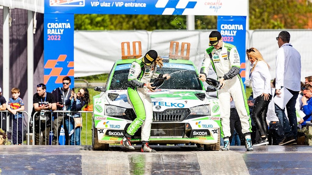 Emil Lindholm janoaa paikkaa rallin MM-sarjassa.