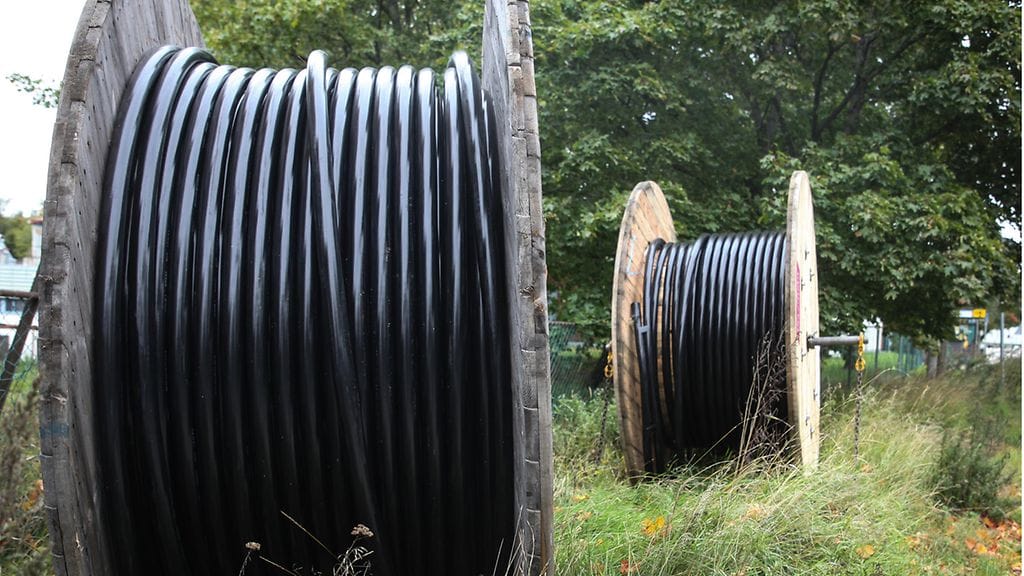 Nämä kuvituskuvan kaapelikelat ovat Turusta.