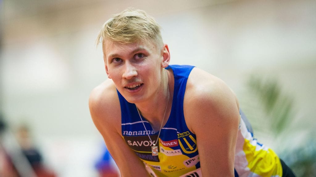 Samuelsson juoksi 100 metrin tilastossa kakkoseksi.