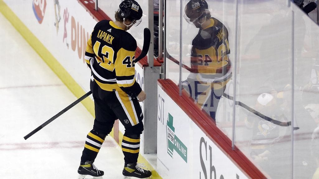 Kasperi Kapanen pääsi Malkinin herjan kohteeksi.