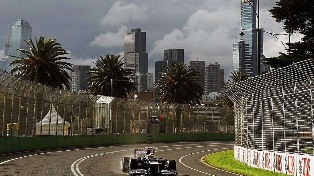 Pastor Maldonado Melbournessa.