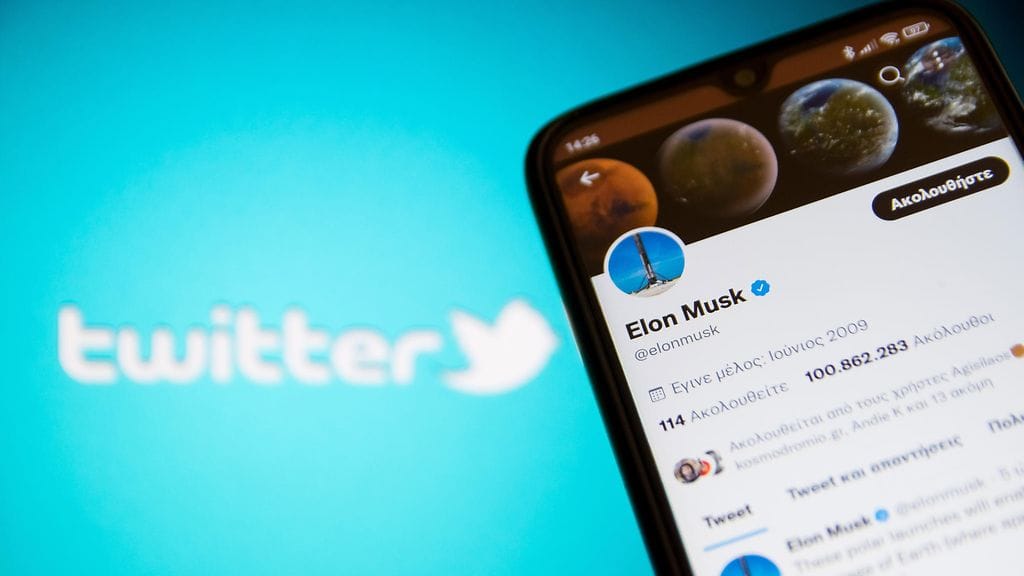 Twitterin kurssi oli tänään selvässä laskussa.